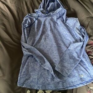 Under Armour hooded long sleeve shirt